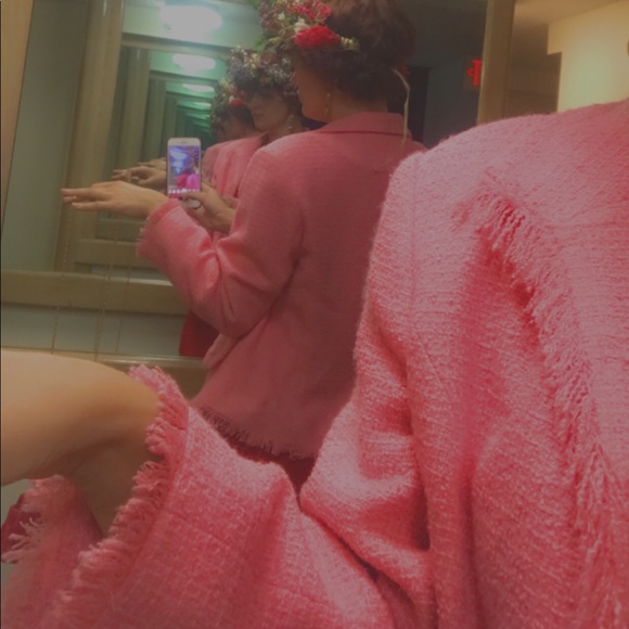 Pink Tweed Jacket - Picture 4 of 4